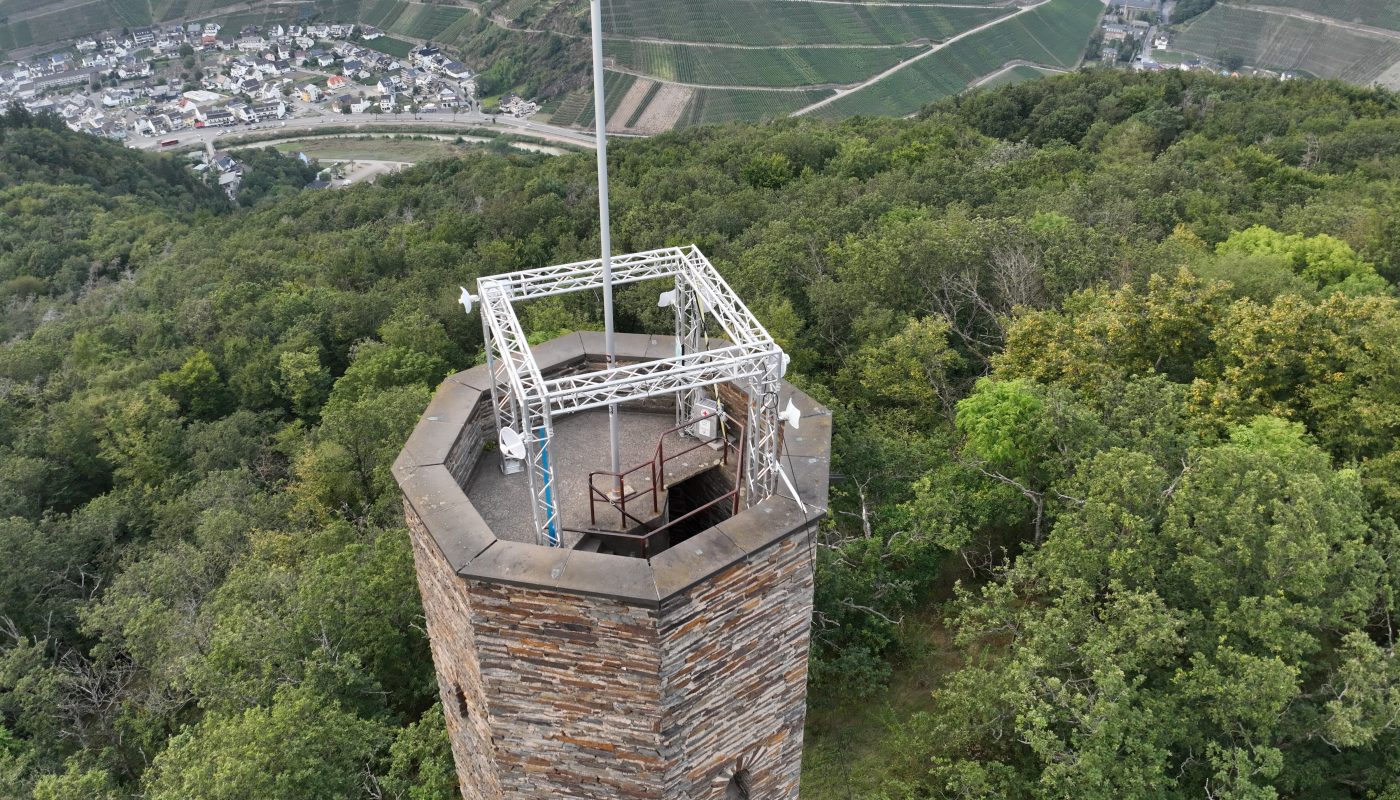 Drohne Aussichtsturm