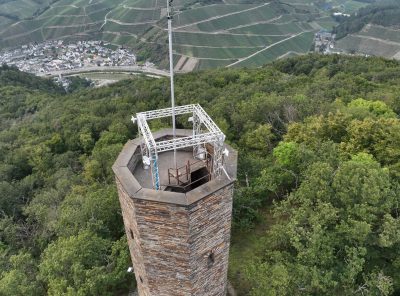Drohne Aussichtsturm